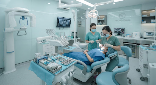 Không gian phòng khám nha khoa hiện đại